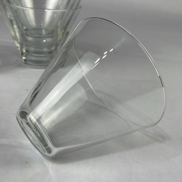 Set of 8 Crystal Stemless Martini Glasses - Picture 3 of 11